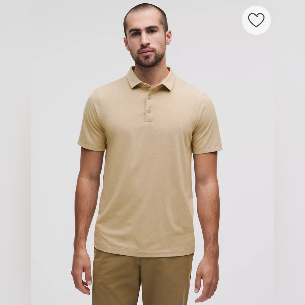 Lululemon’s men Large Polo Shirt - Tan